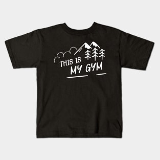 Climbing - This is my gym Kids T-Shirt